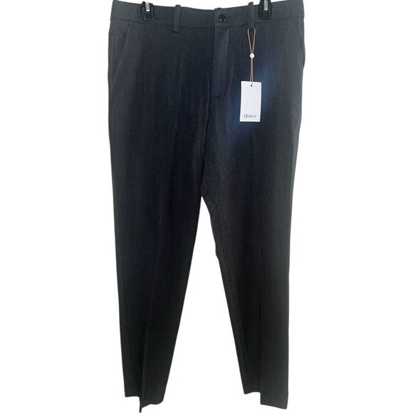 Quince Men’s Ultra Stretch 24/7 Smart Chino Pants in Dark Charcoal 34x32 - Picture 3 of 8